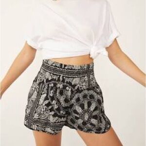 FP Movement The Way Home Bandana Print Shorts
